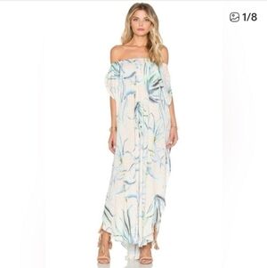 mara hoffman dashiki maxi dress kaftan vacation cover up size XS/S